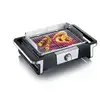 Image de Severin Pg 8113 Boost Grill Dessus De Table Electrique Noir, Argent 3000 W