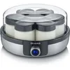 Image de SEVERIN JG 3521 - YaourtiÃ¨re - 13 Watt - noir/inox brossÃ© en occasion ou reconditionné