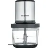 Image de Hachoir Électrique - Km3867 - 400 W - Récipient En Verre 1 L - 2 Vitesses - Noir / Inox