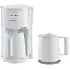 Image de Cafetière Filtre Severin Avec Double Verseuse Isotherme Blanc 8 Tasses
