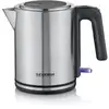 Image de Bouilloire 1l Compacte A Ouverture Extra Large - Wk 3489- 2 400 W, Socle 360°, Filtre Anticalcair, Noir/inox