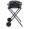 Image de Electric Outdoor BBQ Grill avec support et hotte
