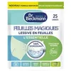 Image de Lessive Feuilles Lessentielle 25 Lavages Blanc Et Couleur. - Dr Beckmann