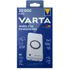 Image de Varta 57909 101 111 Banque D'alimentation Électrique Lithium Polymère (lipo) 20000 Mah Recharge Sans Fil Blanc
