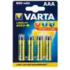 Image de 4 piles 12V LR03 rechargeables Varta 56703