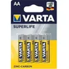 Image de VARTA - Blister de 4 Piles saline R6/AA
