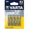 Image de Varta SUPERLIFE Batterie Ã  usage unique AA Zinc-Carbone en occasion ou reconditionné