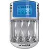 Image de Chargeur pour piles NiMH - VARTA - Power-Play LCD - Adaptateur 12V - Connexion USB - Écran LCD