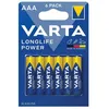 Image de Piles LR03 AAA - VARTA - High Energy - Lot de 6 - 45% de puissance en plus