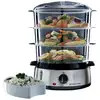 Image de Russell hobbs 19270-56 cuiseur vapeur 3 nombre de paniers noir, acier inoxydable freestanding (placement) 800 w