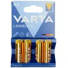 Image de Pile alcaline Longlife LR06/AA blister de 4
