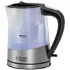Image de Russell Hobbs Purity Bouilloire 1 L 2200 W Noir, Argent, Transparent