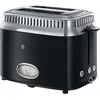 Image de Russell Hobbs Grille-pain Retro Noir Classique 1300 W
