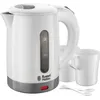 Image de Russell Hobbs 23840-70 Bouilloire de Voyage 085L Travel 1000W 2 Tasses et Cuillères Incluses