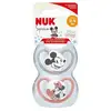 Image de Nuk Lot 2 Sucettes Space Minnie - 0-6 Mois
