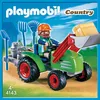 Image de Playmobil 4143 - Agriculteur Avec Tracteur en occasion ou reconditionné