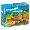Image de Playmobil Wild Life 4827 - Poste d'observation et animaux de la savane en occasion ou reconditionné