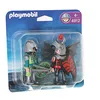 Image de Playmobil - 4912 - Duo Chevaliers Dragons - Deux personnages et leurs accessoires