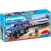 Image de Fourgon et vedette de police - City action - 5187 PLAYMOBIL
