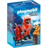 Image de Set Playmobil City Action 5367 Pompier Combinaison Orange Extincteur Bidon Enflammé Accessoire Tuyau