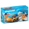 Image de Playmobil 5396 - Agents avec tracteur Ã  bagages en occasion ou reconditionné
