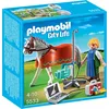 Image de Playmobil  City Life 5533  - VÃ©tÃ©rinaire avec cheval et appareil de radiologie en occasion ou reconditionné