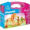 Image de PLAYMOBIL - Valisette Princesse et Cheval à Coiffer - Mixte - A partir de 4 ans