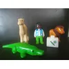 Image de Playmobil 123 6744 - VÃ©tÃ©rinaire Et Animaux Sauvages en occasion ou reconditionné