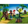 Image de Playmobil Summer Fun 6891 Enfants Avec Vegetation Et Lampe Torche