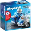 Image de Moto de policier avec gyrophare 6923 PLAYMOBIL