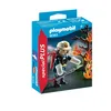 Image de Playmobil 9093 - Pompier Avec Arbre En Feu en occasion ou reconditionné