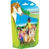 Image de PLAYMOBIL 9258 - Country - Monitrice dEquitation - Cheval et Personnage - Accessoires inclus