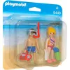 Image de PLAYMOBIL Family Fun - Couple de vacanciers - Sac de plage pratique - 12 pièces - Mixte - A partir de 4 ans