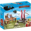 Image de Dragon Racing: Gueulfor avec Baliste lan PLAYMOBIL