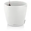 Image de LECHUZA Pot de fleurs - Classico color 28 - Ø 28 x 26 - Kit complet - Blanc - 9 L