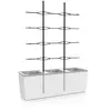 Image de Treillis Pour Pot Trio Cottage 40, Noir
