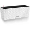 Image de Pot Balconera Cottage 50 - Kit Complet, Blanc - 50 Cm