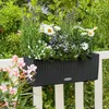 Image de Pot Balconera Cottage 50 - Kit Complet, Granit - 50 Cm