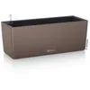 Image de LECHUZA Balconnière Balconera 50 - 50x19 cm - Polypropylène - Marron - Intérieur & extérieur
