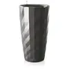 Image de Pot de Fleur Lechuza Diamante Premium - Kit Complet - Anthracite Métallisé