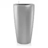 Image de Pot Rondo Premium 40 - Kit Complet, Argent Métallisé Ø 40 Cm