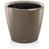 Image de Pot de fleur LECHUZA Classico Premium LS 50 - kit complet taupe brillant