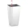 Image de Pot De Table Mini-cubi - Kit Complet, Blanc Brillant 18 Cm