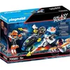 Image de Moto Et Policier De L'espace - Playmobil