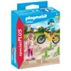 Image de Enfants avec vélo et rollers 70061 PLAYMOBIL