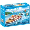 Image de Bateau avec bouées et vacanciers 70091 Family Fun PLAYMOBIL