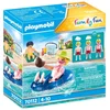 Image de Figurine vacancier avec coups de soleil et bouée PLAYMOBIL