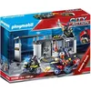 Image de PLAYMOBIL 70338 - City Action - Quartier général transportable policiers délite