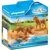 Image de PLAYMOBIL 70359   Couple de tigres avec bébé (3 pièces)
