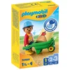 Image de Ouvrier avec brouette 70409 PLAYMOBIL 123